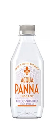 Acqua Panna Still Water Plastic-Bottle 6 Pack 330ml Tuscany - Italy E04