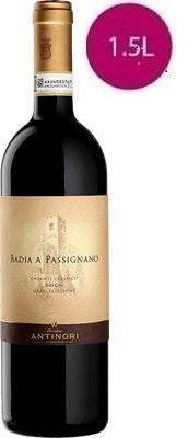 Chianti Classico Gran Selezione Badia a Passignano 2019 Magnum 1.5L Antinori Tuscany - Italy Red C02