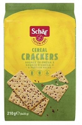 Cereal Crackers Gluten Free 210 gr Schär