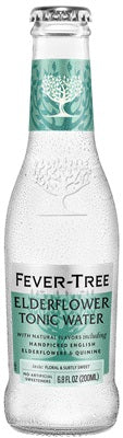 Fever-Tree Elderflower Tonic Water 6 Pack 200ml - British S05