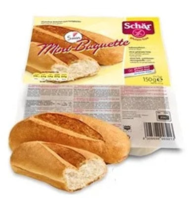 Gluten Free Mini Baguettes - 2 x 75 gr