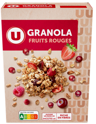 Granola with Red Fruits  - 350 gr