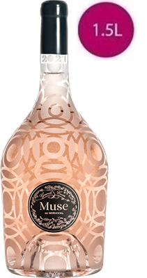 Muse Miraval 2022 Rosé Magnum 1.5L - Côtes-de-Provence B03