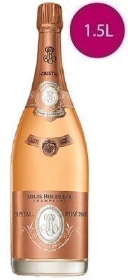 2013 Cristal Rosé Louis Roederer Magnum 1.5L Champagne with Gift Box