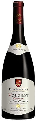 Vougeot 1er cru Les Petits Vougeots 2019 Domaine Roux - Burgundy Red B03