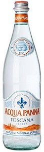 Acqua Panna Still Water Glass-Bottle 6 Pack 750ml Tuscany - Italy E04