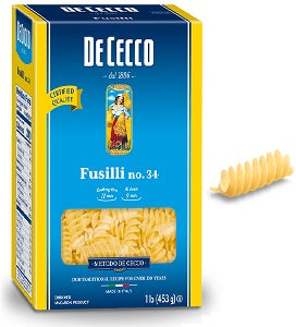 Fusilli 34 Pasta De Cecco 500 gr