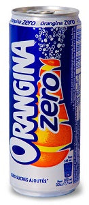 Orangina Zero 6 Pack Can 330ml - France S05