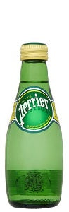 Perrier Sparkling Water Glass-Bottle 6 Pack 200ml - France S05