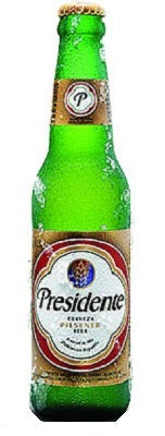 Presidente Beer Bottle 330ml - Dominican Republic D08