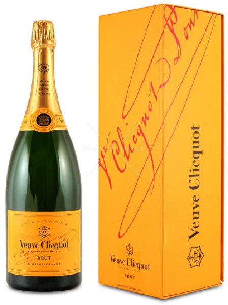 Veuve Clicquot Ponsardin Wine CP0 - Label Magnum Barth\'s 1.5L Champagne – Yellow Brut St