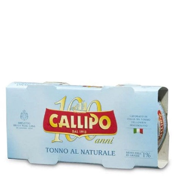 Yellowfin Tuna  All Natural Chunk 2 Pack 160 gr Callipo